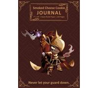 Smoked Cheese Cookie Journal: Grands Carreaux Ruled French School Writing Paper Notebook 120 Pages for Cursive and Calligraphy, Handwriting Practice