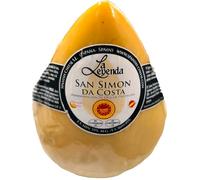 SMOKED Creamy CHEESE Spanish Queso San Simon Da Costa Cheese D.O.P. - D.O.P. (Half) - 450g,