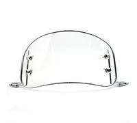 Smoked Motorcycle Windscreen ABS Plastic Smoked Motorcycle Windscreen(Round transparent)