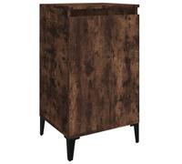 (smoked oak, 1 pcs) vidaXL 1/2x Bedside Cabinet White 40x35x70 cm Engineered Wood Multi Colours