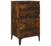 (smoked oak, 1 pcs) vidaXL Bedside Cabinets Bedside Table Nightstand Table Side Table End Table