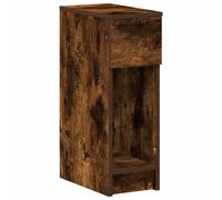 (smoked oak, 1 pcs) vidaXL Bedside Cabinets with Drawer 2 pcs Smoked Oak 20x36x60 cm bedside table