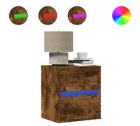 Wall-Mounted Bedside Cabinet Drawer Storage Shelf Display Floating Nightstand Uk