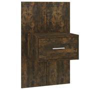 Wall Bedside Cabinet Floating Nightstand Bedside Unit Hanging Cabinet vidaXL