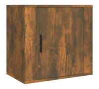 (Smoked oak, 1 x Bedside cabinet) vidaXL 1/2x Wall-mounted Bedside Cabinet Floating Nightstand Multi Colours