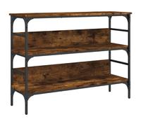 (smoked oak, 100 x 32 x 75 cm) vidaXL Console Table End Table Living Room Hallway Side Table Engineered Wood