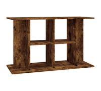 (smoked oak, 100 x 40 x 60 cm) vidaXL Aquarium Stand Fish Tank Stand Aquarium Base Sonoma Oak Engineered Wood