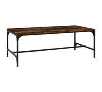 (Smoked oak, 100 x 50 x 35 cm) vidaXL 1/2x Side Table Engineered Wood Couch Tea Table Multi Colours/Sizes