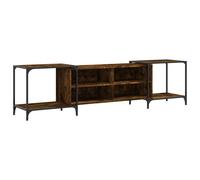 (smoked oak, 203 x 37 x 50 cm) vidaXL TV Cabinet TV Unit Media TV Stand Entertainment Centre Engineered Wood