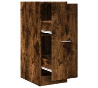 vidaXL Apothecary Cabinet Smoked Oak 30x41x77.5 cm Engineered Wood
