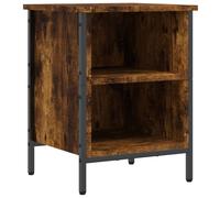 (smoked oak, 38 x 35 x 50 cm) vidaXL Shoe Cabinet Shoe Rack Shoe Storage Shelf Holder Stand Engineered Wood