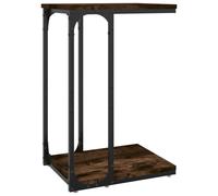 (smoked oak, 40 x 30 x 60 cm) vidaXL Side Table Engineered Wood Desk Multi Colours 40x30x60 cm/50x35x52 cm