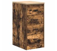 (smoked oak, 40 x 51 x 85 cm/ 1 pcs) vidaXL Garage Storage Cabinet Solid Wood Pine cabinet