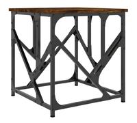 (smoked oak, 45 x 45 x 47.5 cm) vidaXL Coffee Table Tea Side Table Living Room Sofa Table Engineered Wood