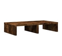 (smoked oak, 50 x 27 x 10 cm) vidaXL Monitor Stand Riser Computer Stand Office Display Stand Engineered Wood