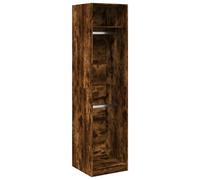 (smoked oak, 50 x 50 x 200 cm/ 1 shelf piece) vidaXL Wardrobe Clothing Storage Hanger Clothes Cabinet Closet Engineered Wood