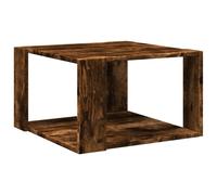 (smoked oak, 51.5 x 51.5 x 30 cm) vidaXL Coffee Table Hallway Side Table Desk Accent End Table Engineered Wood