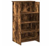 (smoked oak, 55 x 50 x 103.5 cm) vidaXL Reception Desk Smoked Oak 55x50x103.5 cm Engineered Wood