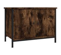 (smoked oak, 60 x 35 x 45 cm) vidaXL TV Cabinet TV Stand Sideboard Media Cabinet with Doors Engineered Wood