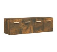 Wall Cabinets 2 pcs Smoked Oak 60x36.5x35cm Engineered Wood #1 GF0