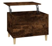 (smoked oak, 60 x 44.5 x 45 cm) vidaXL Coffee Table Engineered Wood End Centre Accent Side Table Multi Colours