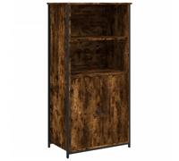 (smoked oak, 62 x 36 x 121.5 cm) vidaXL Highboard Sideboard Storage Cabinet Home Side Cabinet Engineered Wood