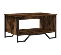 (smoked oak, 75 x 51 x 40 cm) vidaXL Coffee Table End Table Accent Side Table Sonoma Oak Engineered Wood