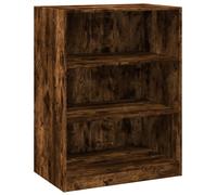 (smoked oak, 77x48x102 cm/20 kg) vidaXL Wardrobe Organiser Bedroom Closet Clothes Storage Shelf Engineered Wood