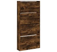 Shoe Cabinet with 4 Flip-Drawers Shoe Storage Shelf Shoe Rack Cupboard vidaXL