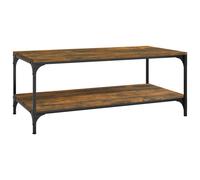 (smoked oak, 80 x 50 x 40 cm/ 1 pcs) vidaXL 1/2x Side Table Engineered Wood Couch Tea Table Multi Colours/Sizes