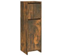 (smoked oak) vidaXL Bathroom Cabinet Washroom Storage Cabinet Cupboard Engineered Wood