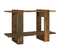 (smoked oak) vidaXL Book Cabinet/Room Divider Storage Book Shelf Furniture Multi Colours