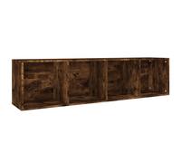 (Smoked oak) vidaXL Book Cabinet/TV Cabinet Engineered Wood Highboard Cupboard Bookshelf