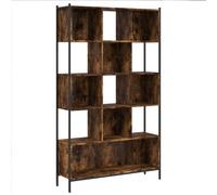 Bookcase Bookshelf Storage Cabinet Shelving Unit Rack Engineered Wood vidaXL