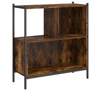 (smoked oak) vidaXL Bookcase Bookshelf Storage Cabinet Shelving Unit Rack Engineered Wood