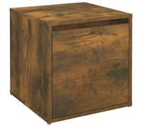 vidaXL Box Drawer Smoked Oak 40.5X40X40 Cm Engineered Wood, Brown