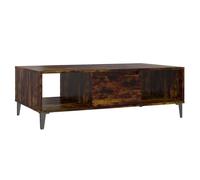 (smoked oak) vidaXL Coffee Table Chipboard Couch Living Room Accent Table Multi Colors