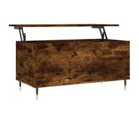 vidaXL Coffee Table Smoked Oak 90x44.5x45 cm Engineered Wood