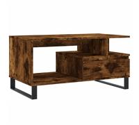 (smoked oak) vidaXL Coffee Table Side Table End Accent Telephone Sofa Table Engineered Wood