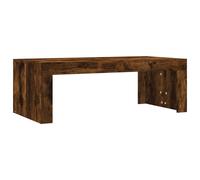 Vidaxl Coffee Table Smoked Oak 102X50X36 Cm Engineered Wood
