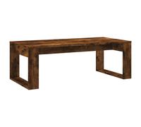 Vidaxl Coffee Table Smoked Oak 102X50X35 Cm Engineered Wood