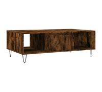 (smoked oak) vidaXL Coffee Table Side Table Telephone Table Concrete Grey Engineered Wood