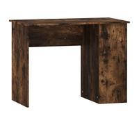 (smoked oak) vidaXL Desk Office Computer Desk Study Desk Writing Table Engineered Wood