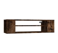 (smoked oak) vidaXL Hanging TV Cabinet Entertainment Centre Wall TV Unit Engineered Wood