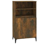 (smoked oak) vidaXL Highboard Engineered Wood High Sideboard Buffet Cabinet Multi Colours
