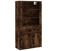 Vidaxl Highboard Smoked Oak Engineered Wood