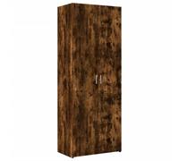 (smoked oak) vidaXL Highboard Sideboard Cabinet Storage Cupboard Black Engineered Wood