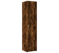 Highboard Smoked Oak 40x42.5x185 cm Engineered Wood