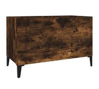 (smoked oak) vidaXL Record Cabinet Office Vinyl Storage Cabinet Sideboard Engineered Wood