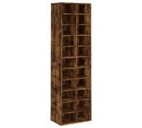 (smoked oak) vidaXL Shoe Cabinet Engineered Wood Shoe Organiser Stand Rack Shoe Shelf Rack